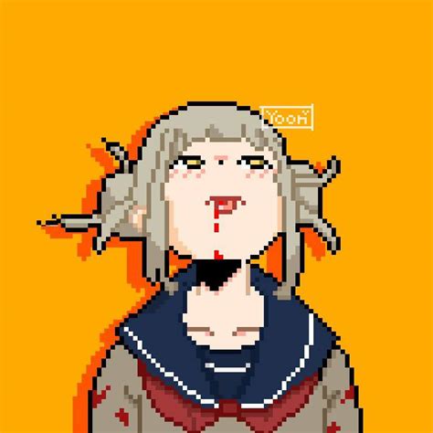 Himiko Toga Pixel Art Amino