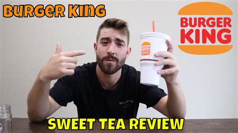 Burger King Sweet Tea Review YouTube