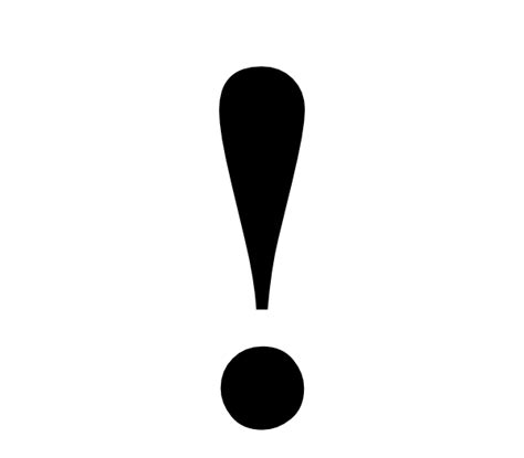 Download Exclamation Clip Art at Clker.com - vector clip art online ...