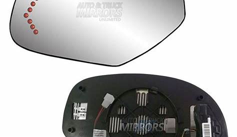 Fits 08-13 Chevrolet Silverado 1500 Driver Side Mirror Glass with Back