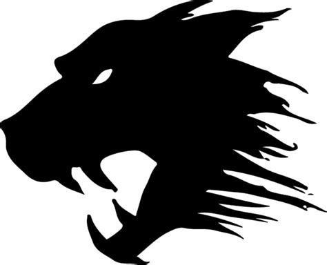 Logo gratis public service, logo, gratis png. Black And White Wolf PNG Transparent Black And White Wolf ...