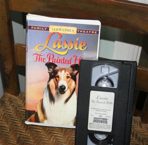 Lassie The Painted Hills 1994 Vhs Tape Original Plastic Etsy