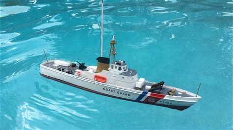 Us Coast Guard Patrol Boat Lindberg 182 Rc Conversion Plastic Model