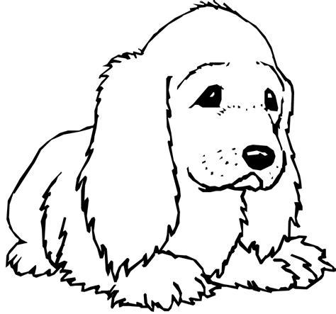 Free Coloring Pages For Kids: Coloring dogs
