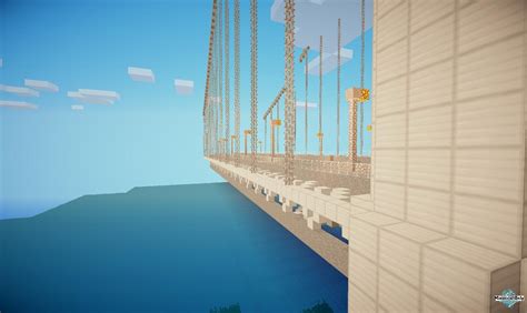 Map Minecraft Mega Building Mega Bridge Minecraftonly
