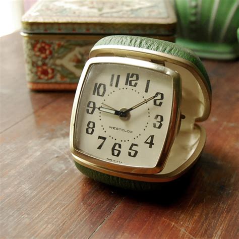 Vintage Westclox Travel Alarm Clock This Vintage Travel Al Flickr