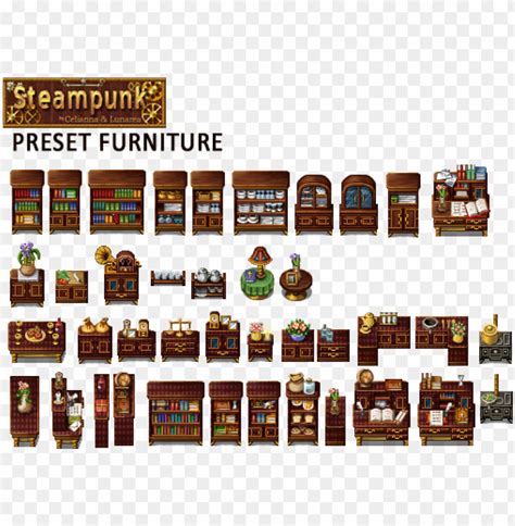Rpg Maker Steampunk Tileset Png Image With Transparent Background Toppng