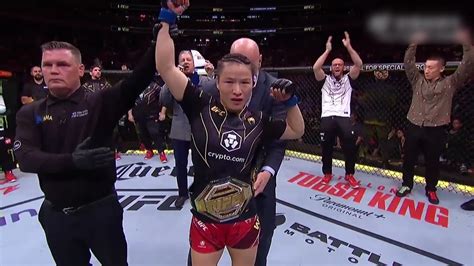 张伟丽成为第三位两度夺冠的UFC女子草量级冠军让金腰带重回中国 高清 P在线观看平台 腾讯视频