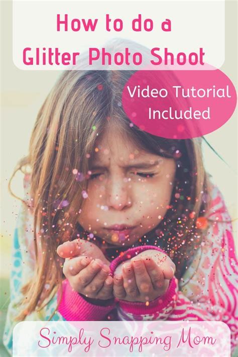 Complete Guide For A Dazzling Diy Glitter Photo Shoot Glitter Photo