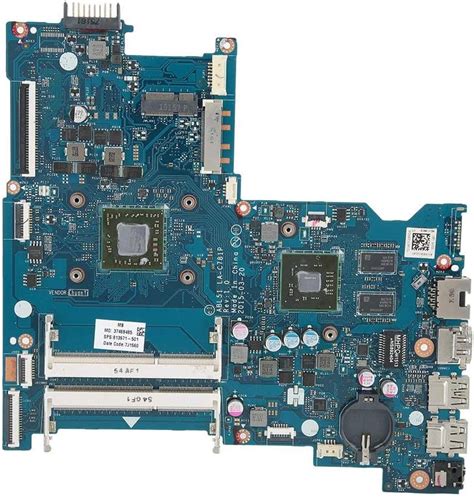 Laptop Motherboard For Hp 15 Af Professional Replacement