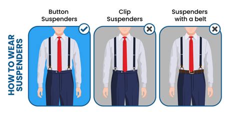 How To Wear Suspenders With Your Suit Or Tuxedo Suits Expert