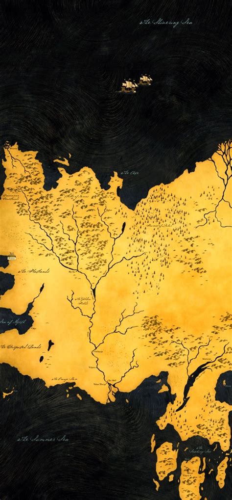 720x1548 Resolution Game Of Thrones Map Hd Wallpaper 720x1548