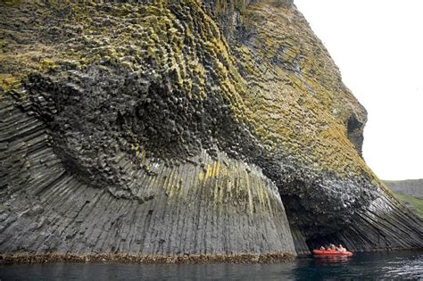 Akun Island Columnar Basalt Alaska Geology In