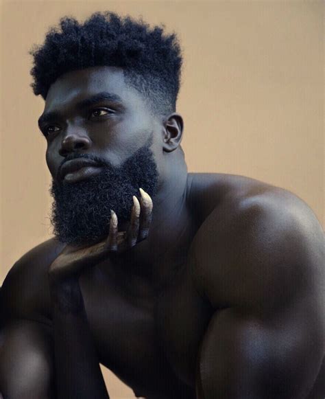 Black Male Hair Black Men Hairstyles Dark Skin Men Black Beards