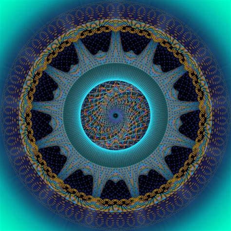 Pin By Daryll Quinn On Fractal Art Sacred Geometry Mandala Fractal