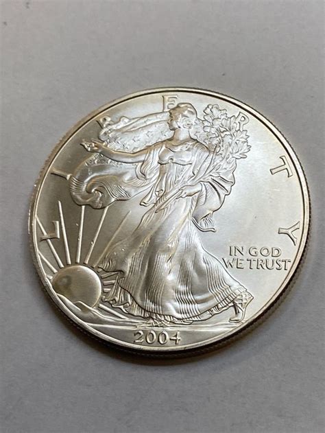 1 Unze Silber American Eagle 2004 Kaufen Auf Ricardo