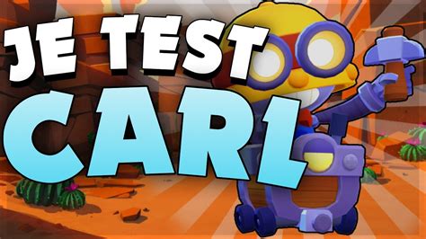 Brawl stars number of files: JE TEST CARL BRAWL STARS-FR - YouTube