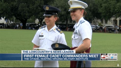 The Citadel Vmi Corps Of Cadets Led By Women The Citadel Today