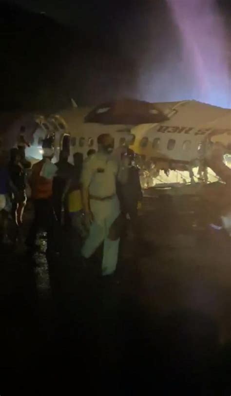 Mumbai Air India Flight Dubai Kozhikode Crashes At Karipur Airport