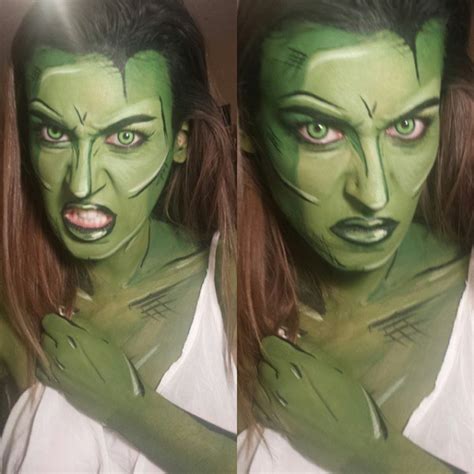 She Hulk Makeup