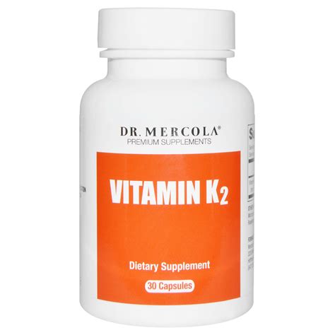 Maybe you would like to learn more about one of these? Dr. Mercola, Vitamin K2, 180 mcg, 30 Capsules - iHerb.com