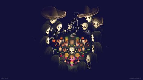 Day Of The Dead Wallpapers Wallpaperboat
