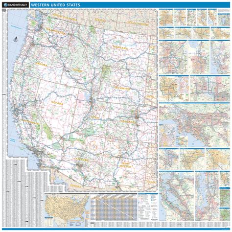 Rand Mcnally Folded Map Western United States