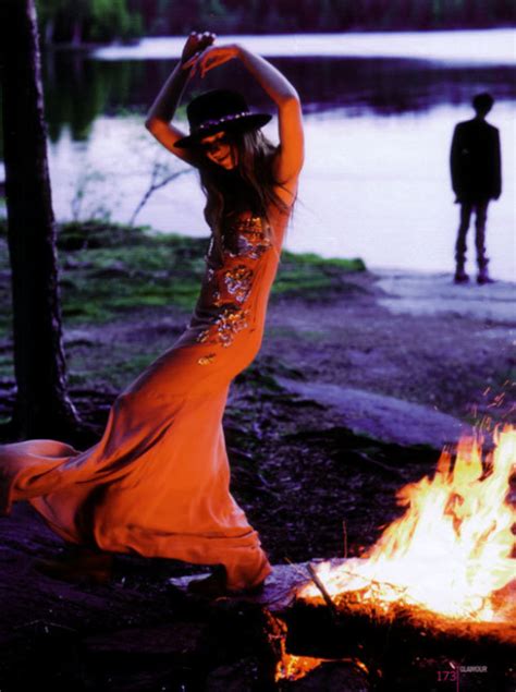 Close Your Eyes And Let Your Soul Dance You Around The Fire Spiraling