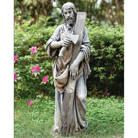 St Joseph The Worker Garden Statue 36 The Catholic Company