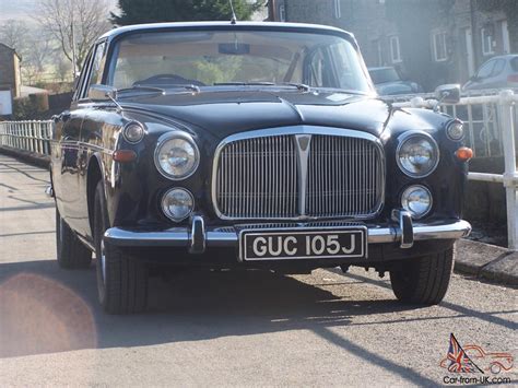 Rover P5b Coupe Fitted With 46 Liter Range Rover Engine