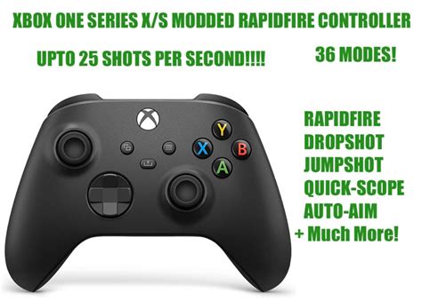 Xbox One Series Xs Modded Controller Rapidfire 36 Etsy