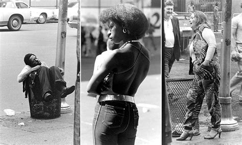 Pimps Prostitutes And The Destitute Bartenders 1970s Photos Reveal Times Square New Yorkers