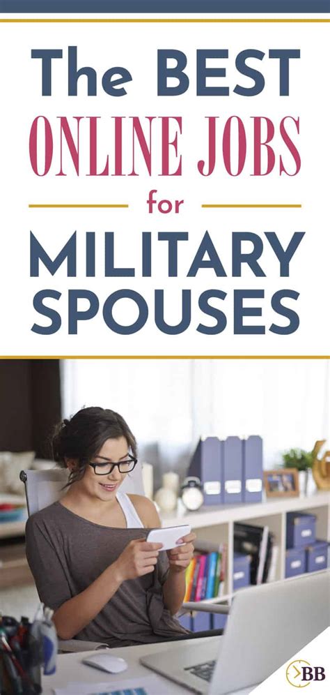 The Best Online Jobs For Military Spouses The Busy Budgeter