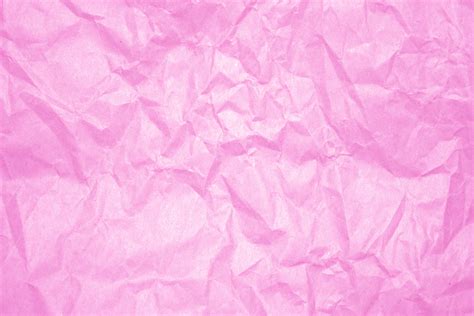 Crumpled Pink Paper Texture Picture Free Photograph Photos Public