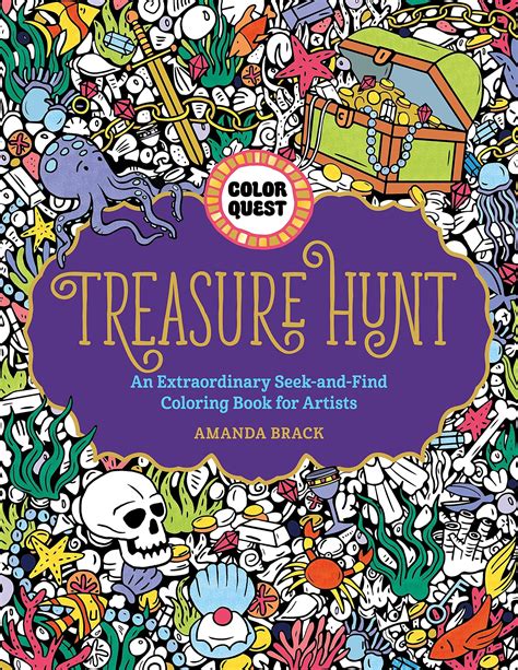 Treasure Hunt Coloring Book — Jka Toys