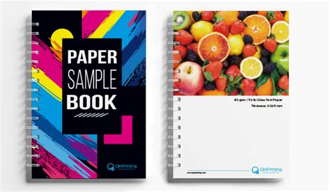 Free Printing Samples Paper And Product Packs Qinprinting