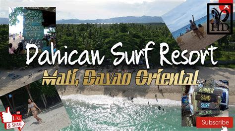 Dahican Surf Resort Dsr Mati Davao Oriental Youtube