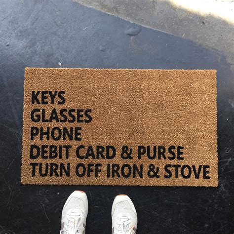 Hilarious Doormats That Will Make You Look Twice
