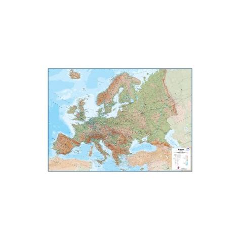 Buy Maps International Large Europe Wall Map Physical Laminated And