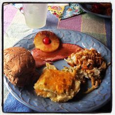 Homemade traditional easter dishes, all homemade! Easter Dinner Southern Style | Holiday ideas | Pinterest