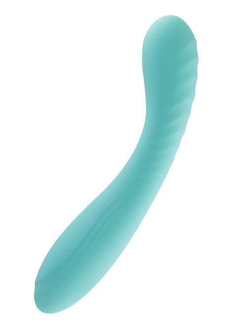 rock candy dreamland rechargeable silicone g spot vibrator blue love bound