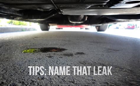 Usually noticed when your car is parked for longer periods of time, transmission fluids leaks look like thick patches of brown or red fluids at the midsection of your car. Tips: Name That Leak | Parkside Motors