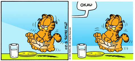 Garfield Comics But Without The Third Panel On Tumblr
