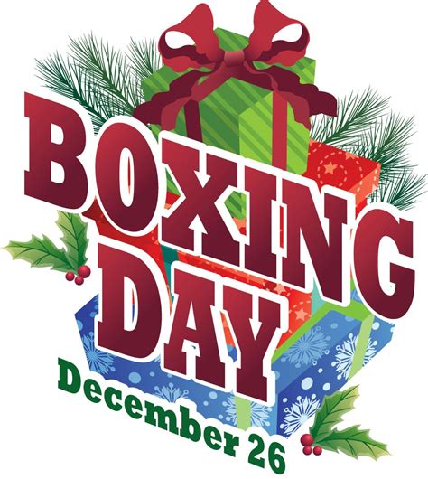 Boxing day is a big day for shopping. Everything You Need To Know About Boxing Day (Hint: It's ...