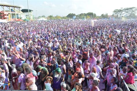 Explosion Of Colours During Phagwah 2019 Guyana Times