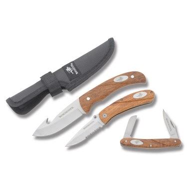 The fillet knife and bait knife sheaths feature snap button closure, belt loop, and rotating pivot so that. Winchester Gift Set