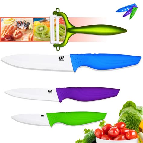 Xyj Brand Ceramic Knives Paring Utility Slicing Kitchen Knives Sharp