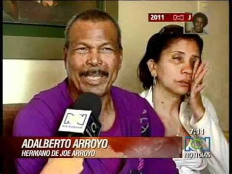 Necesidad de emigrar un beso y una flor. La familia estaba al lado del Joe Arroyo en el momento de ...