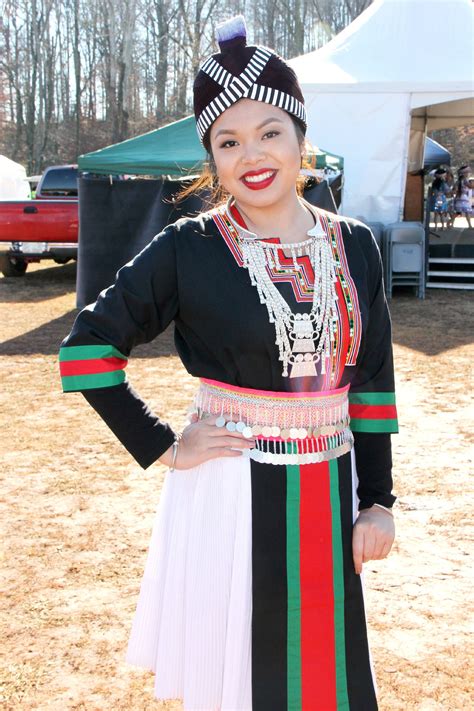 Traditional Hmong Outfit That My Grandmother Sew That I Wore This Past