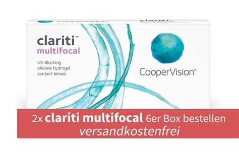 Clariti Multifocal Er Multifokale Monatslinsen Von Cooper Vision